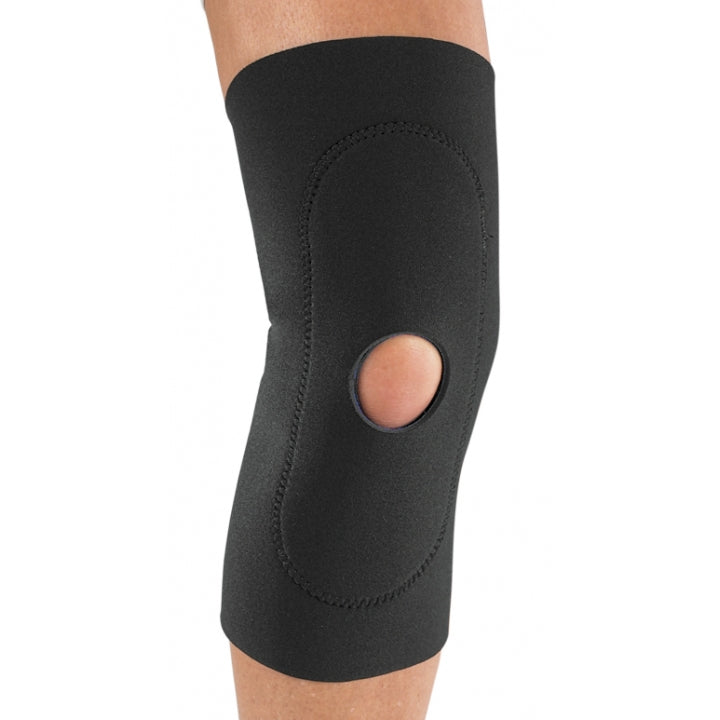 Knee Sleeve with Open Patella with 1/4 Enclosed Tubular Buttress (K9- –  New Options Sports